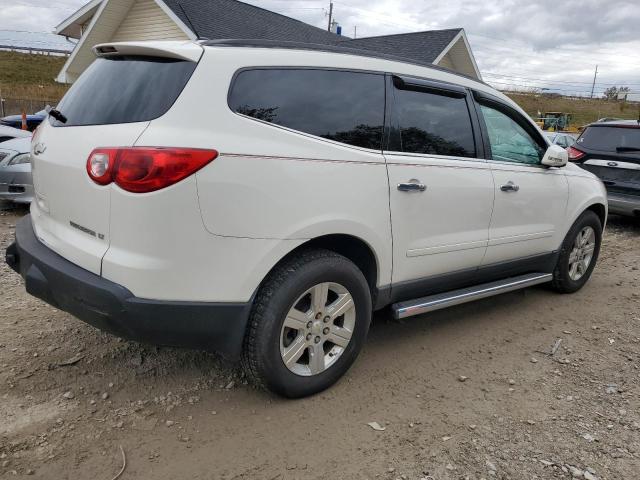 1GNKVGED8CJ195205 - 2012 CHEVROLET TRAVERSE LT Weiß Foto 3