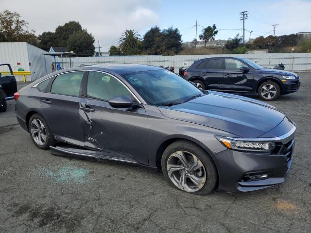 1HGCV1F46KA043285 - 2019 HONDA ACCORD EX Сұр фото 4