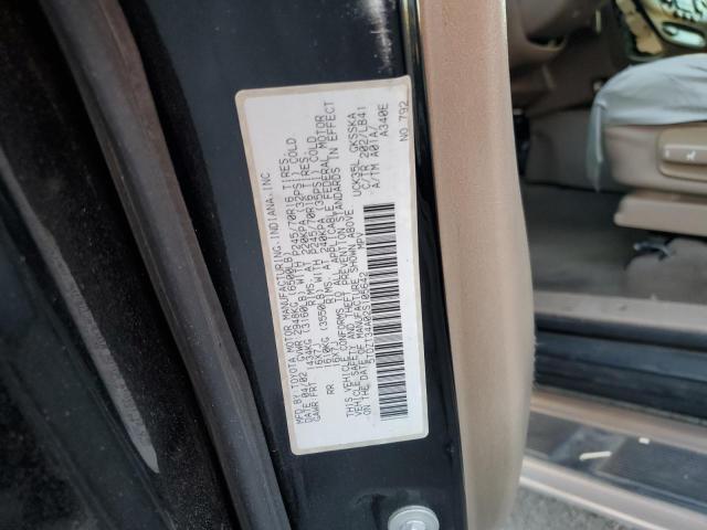 5TDZT34A02S105642 - 2002 TOYOTA SEQUOIA SR5 BLACK photo 14