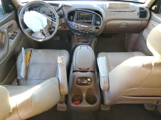 5TDZT34A02S105642 - 2002 TOYOTA SEQUOIA SR5 BLACK photo 8