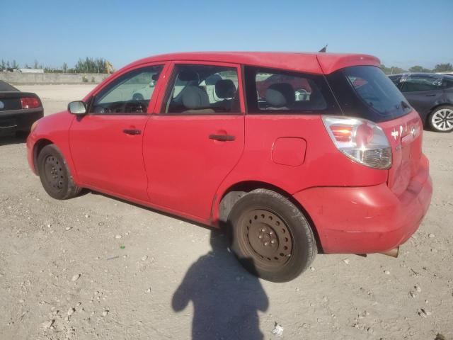 2T1KR32E88C720351 - 2008 TOYOTA COROLLA MA XR RED photo 2