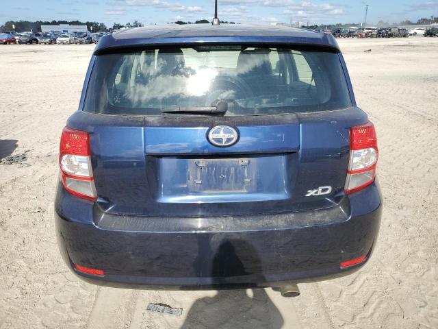 JTKKU4B45B1013708 - 2011 TOYOTA SCION XD BLUE photo 6