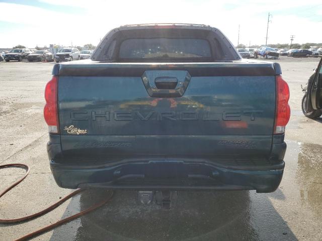 3GNEC12Z76G223372 - 2006 CHEVROLET AVALANCHE C1500 BLUE photo 6