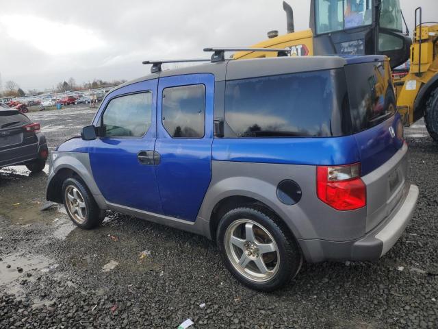 5J6YH28584L012581 - 2004 HONDA ELEMENT EX BLUE photo 2