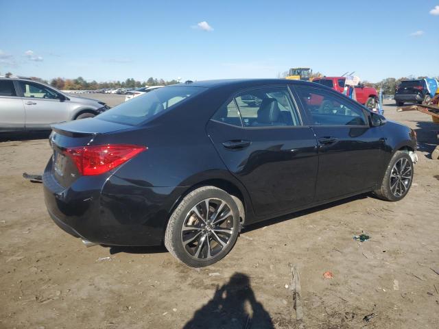 2T1BURHE6KC139124 - 2019 TOYOTA COROLLA L BLACK photo 3