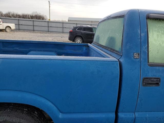 1GCCS14X9VK244200 - 1997 CHEVROLET S TRUCK S10 BLUE photo 10