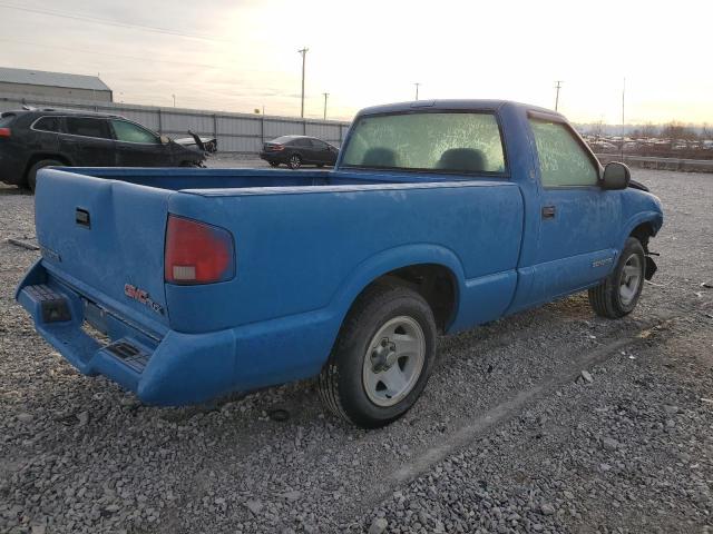 1GCCS14X9VK244200 - 1997 CHEVROLET S TRUCK S10 BLUE photo 3