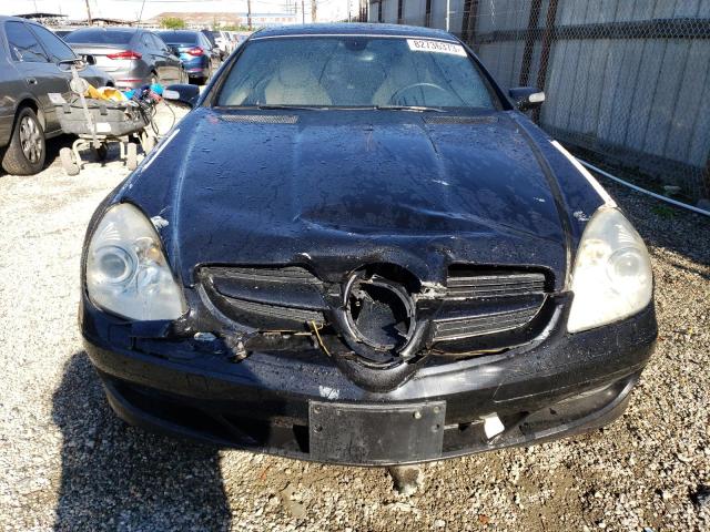 WDBWK54F07F166766 - 2007 MERCEDES-BENZ SLK 280 BLACK photo 5