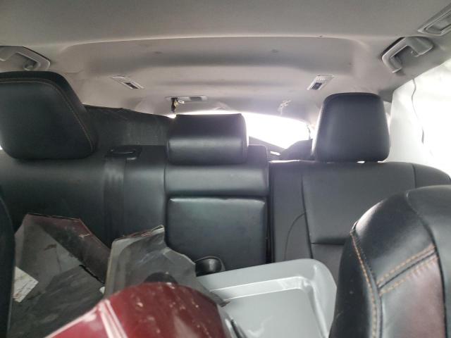 5TDJZRFH8KS987300 - 2019 TOYOTA HIGHLANDER SE Бордовый фото 10