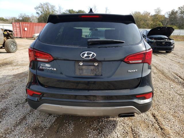 5NMZT3LB0HH023724 - 2017 HYUNDAI SANTA FE S BLACK photo 6