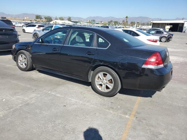 2G1WF5E39C1158704 - 2012 CHEVROLET IMPALA LS BLACK photo 2