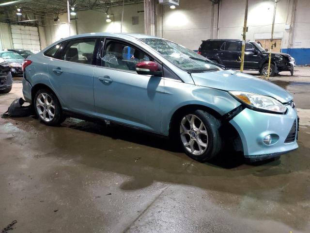 1FAHP3H20CL216185 - 2012 FORD FOCUS SEL BLUE photo 4