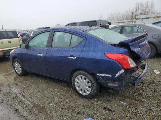 3N1CN7AP0KL820297 - 2019 NISSAN VERSA S BLUE photo 2