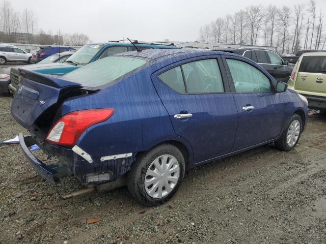 3N1CN7AP0KL820297 - 2019 NISSAN VERSA S BLUE photo 3