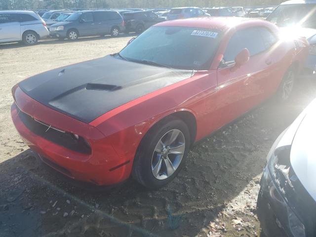 2C3CDZAG2GH315877 - 2016 DODGE CHALLENGER SXT RED photo 1