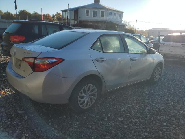 2T1BURHE0EC045891 - 2014 TOYOTA COROLLA L Argent photo 3