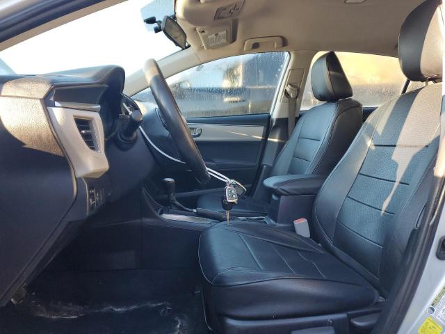 2T1BURHE0EC045891 - 2014 TOYOTA COROLLA L Argent photo 7