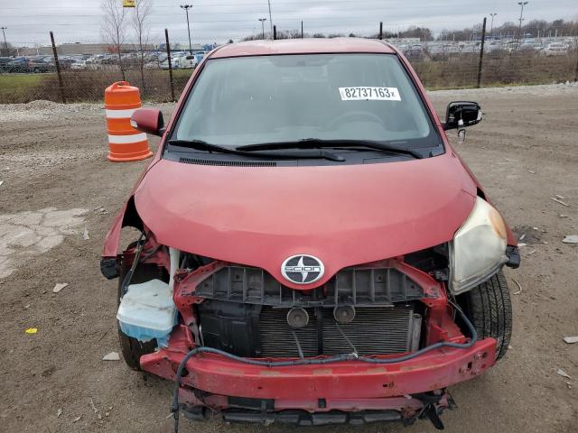 JTKKU10429J045379 - 2009 TOYOTA SCION XD RED photo 5