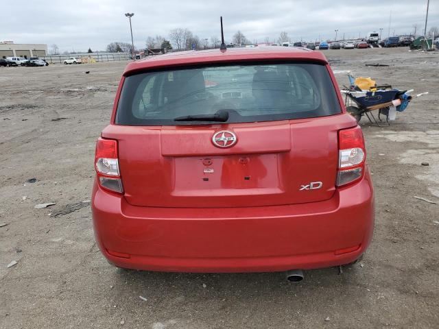 JTKKU10429J045379 - 2009 TOYOTA SCION XD RED photo 6