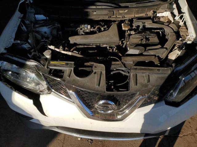 5N1AT2MT8EC851721 - 2014 NISSAN ROGUE S WHITE photo 11