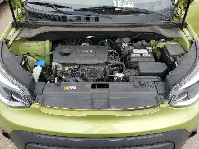 KNDJN2A22K7919381 - 2019 KIA SOUL GREEN photo 11