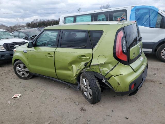 KNDJN2A22K7919381 - 2019 KIA SOUL GREEN photo 2