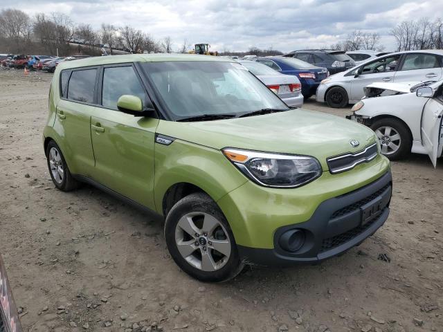 KNDJN2A22K7919381 - 2019 KIA SOUL GREEN photo 4