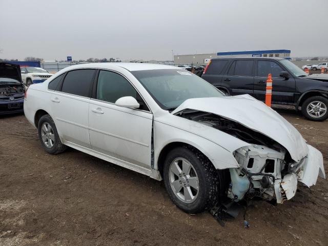 2G1WB5EK0A1191610 - 2010 CHEVROLET IMPALA LT WHITE photo 4