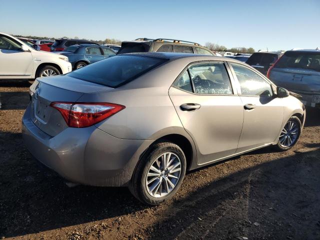 2T1BURHE0FC260530 - 2015 TOYOTA COROLLA L GRAY photo 3