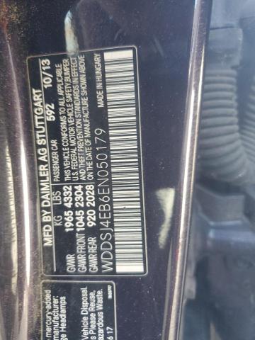 WDDSJ4EB6EN050179 - 2014 MERCEDES-BENZ CLA 250 Bənövşəyi foto 12