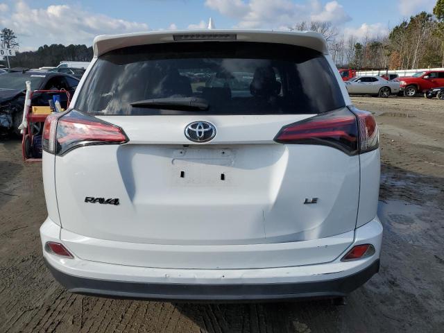 2T3ZFREV8JW410640 - 2018 TOYOTA RAV4 LE WHITE photo 6