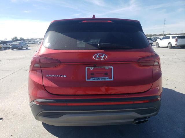 5NMS14AJ0MH355566 - 2021 HYUNDAI SANTA FE SE RED photo 6