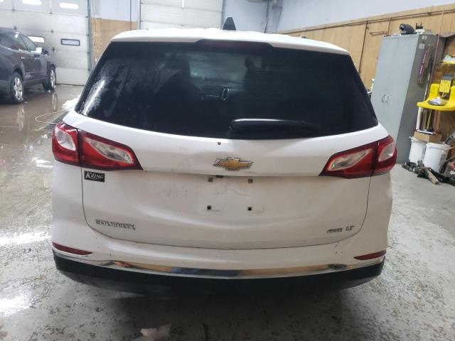 2GNAXSEV0J6250127 - 2018 CHEVROLET EQUINOX LT WHITE photo 6