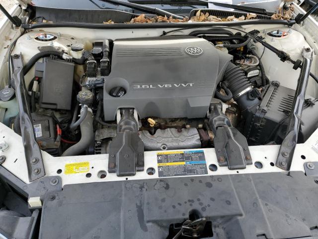 2G4WE587271214007 - 2007 BUICK LACROSSE CXS WHITE photo 11