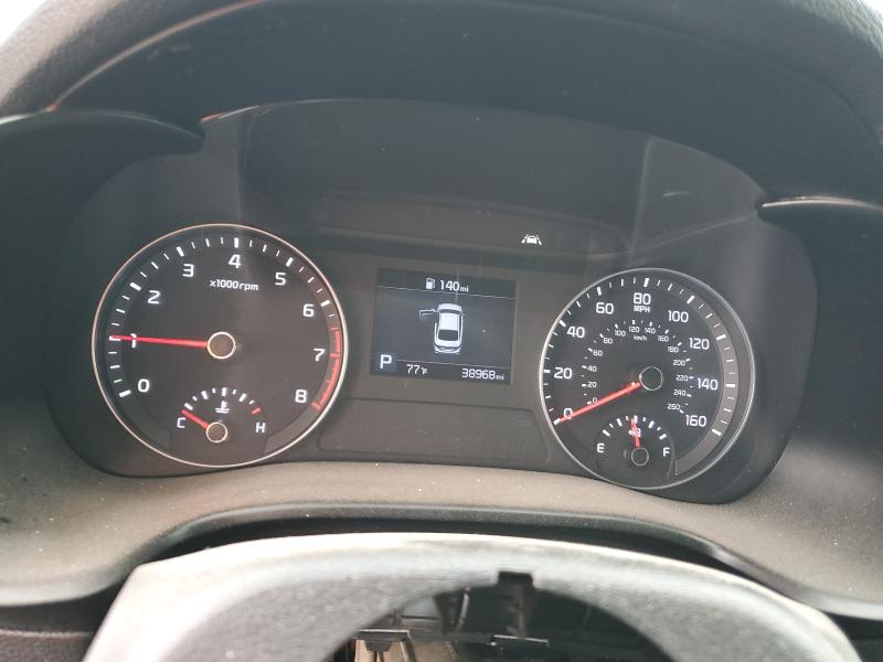 3KPF24AD0KE062702 - 2019 KIA FORTE FE გრაფიტი ფოტო 9