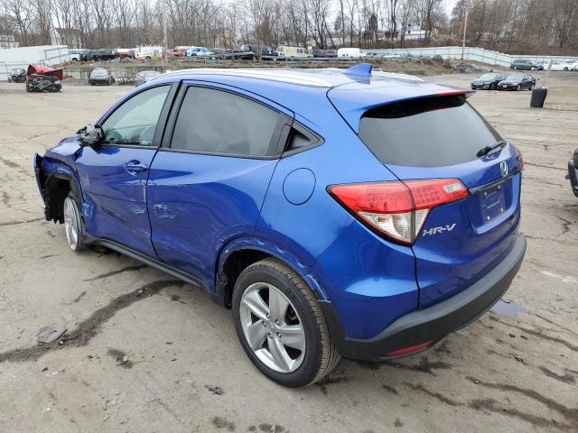 3CZRU6H58KM737018 - 2019 HONDA HR-V EX BLUE photo 2