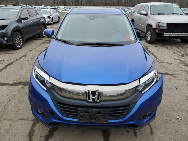 3CZRU6H58KM737018 - 2019 HONDA HR-V EX BLUE photo 5