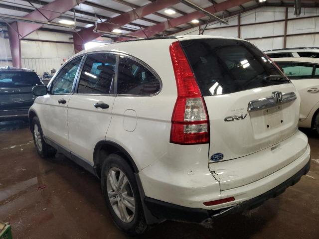 5J6RE3H50AL000374 - 2010 HONDA CR-V EX WHITE photo 2