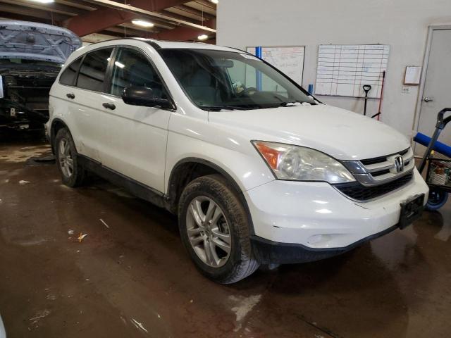 5J6RE3H50AL000374 - 2010 HONDA CR-V EX WHITE photo 4