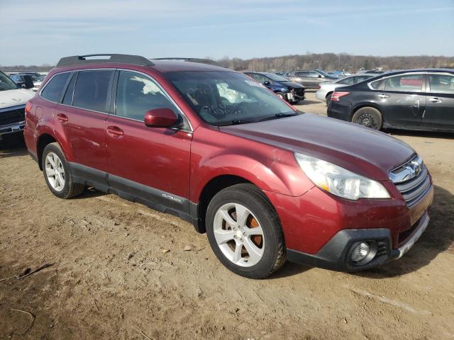 4S4BRCCCXD3297574 - 2013 SUBARU OUTBACK 2.5I PREMIUM RED photo 4