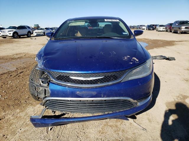 1C3CCCAB8FN656002 - 2015 CHRYSLER 200 LIMITED BLUE photo 5