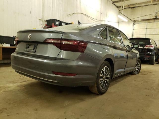 3VWN57BUXMM102597 - 2021 VOLKSWAGEN JETTA S GRAY photo 3