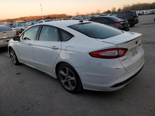 3FA6P0H79DR316886 - 2013 FORD FUSION SE WHITE photo 2