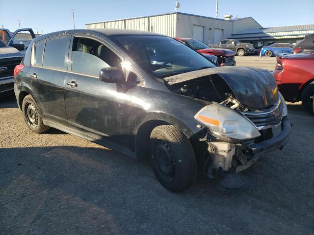 3N1BC1CP9CK225774 - 2012 NISSAN VERSA S BLACK photo 4