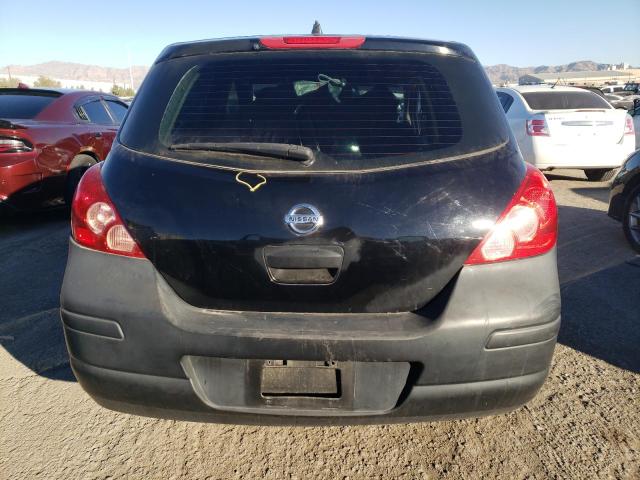 3N1BC1CP9CK225774 - 2012 NISSAN VERSA S BLACK photo 6