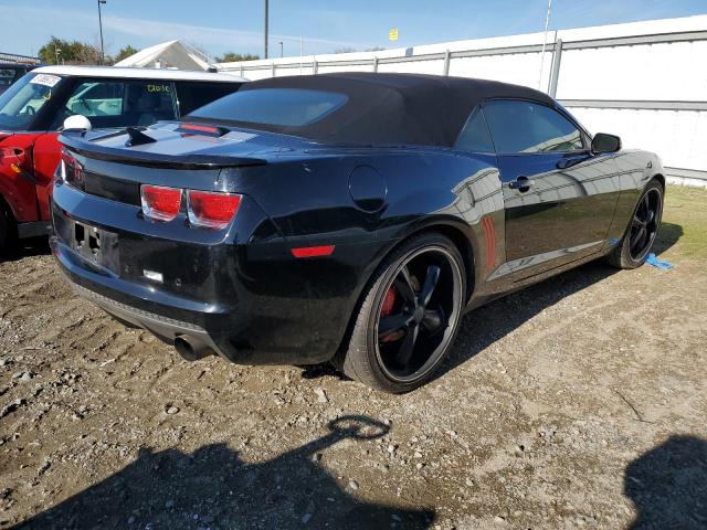 2G1FC3DD2B9163038 - 2011 CHEVROLET CAMARO LT BLACK photo 3