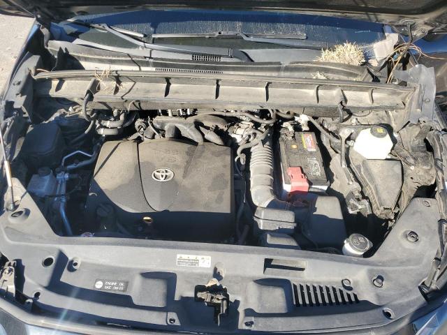 5TDGZRAH1LS501896 - 2020 TOYOTA HIGHLANDER XLE Schwarz Foto 12