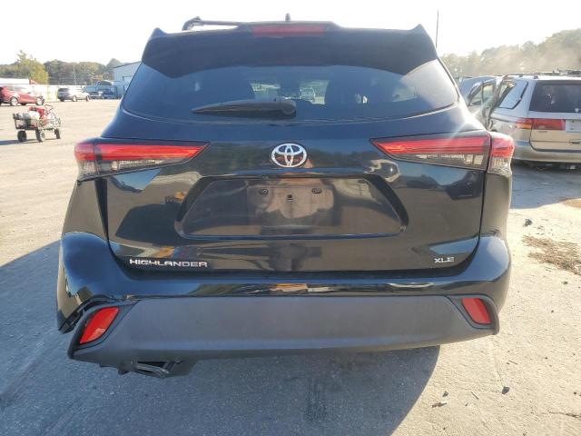 5TDGZRAH1LS501896 - 2020 TOYOTA HIGHLANDER XLE Schwarz Foto 6