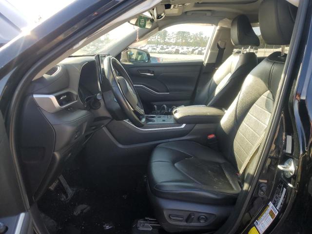 5TDGZRAH1LS501896 - 2020 TOYOTA HIGHLANDER XLE Schwarz Foto 7