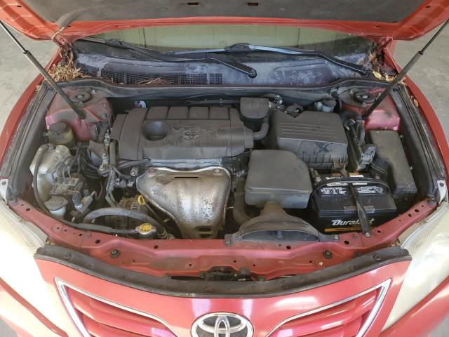4T1BF3EK4BU583702 - 2011 TOYOTA CAMRY BASE Czerwony zdjęcie 11